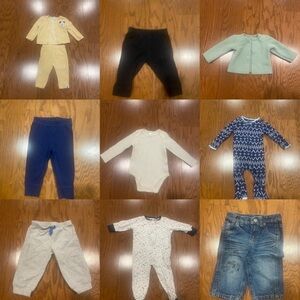 BABY BOY SIZE 6-9 MONTHS (6-9M) HUGE CLOTHING LOT
